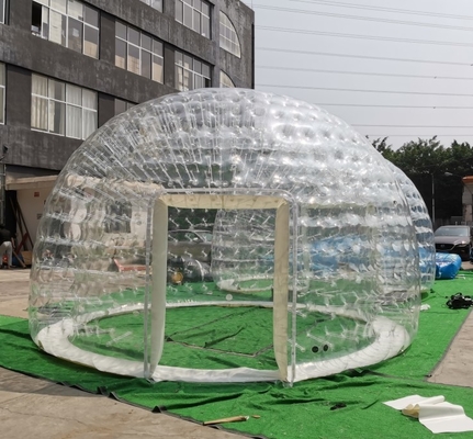 ポリ塩化ビニールの透明な気密の膨脹可能な泡テント5mの直径