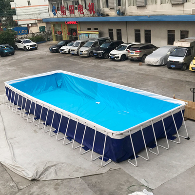 裏庭の防水シートの子供携帯用水プール公園のステンレス鋼 フレーム